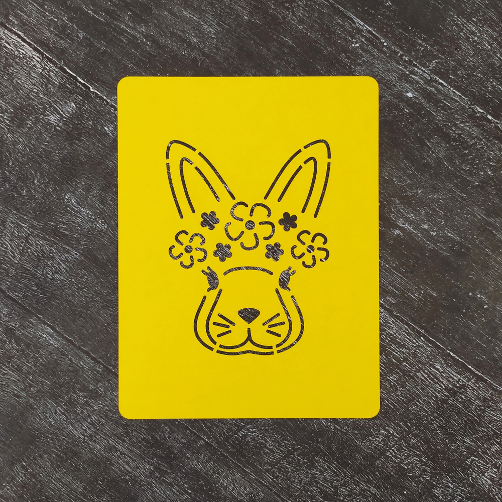 Зайка №114 с цветами