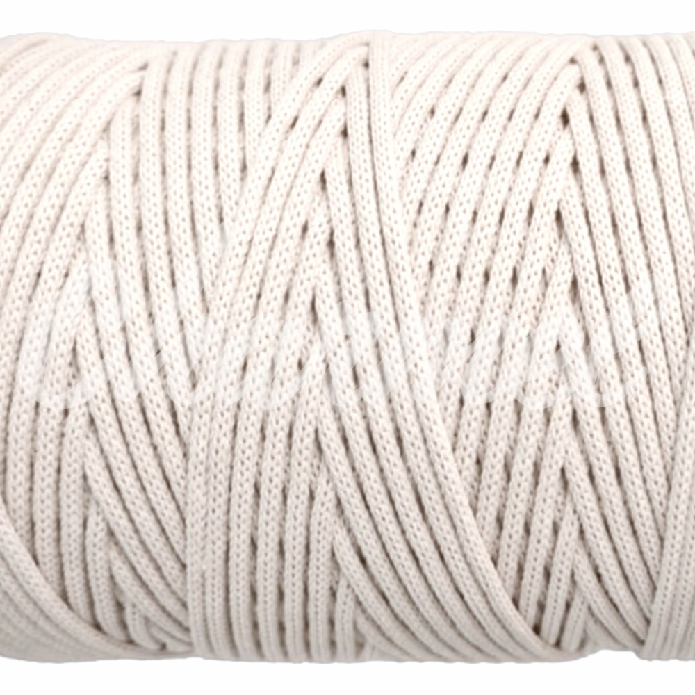 White cotton cord 3 mm