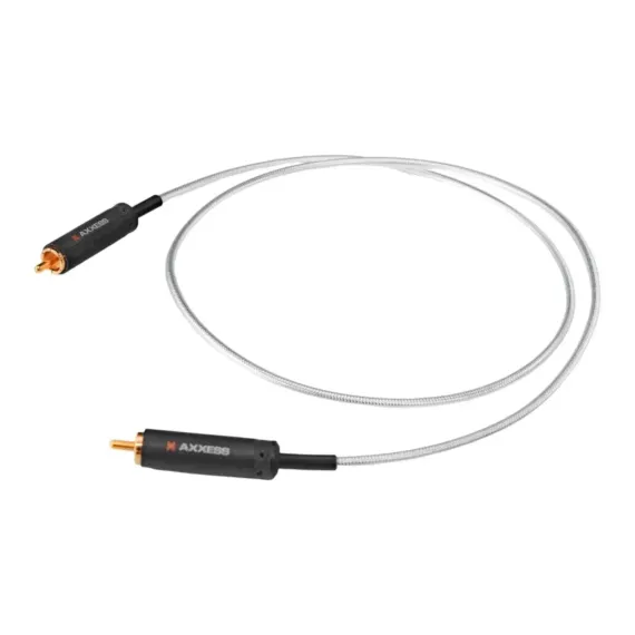 Axxess Interconnect Silver RCA - RCA 1m