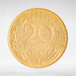 France, 20 Centimes 1983 - Marianne, VF