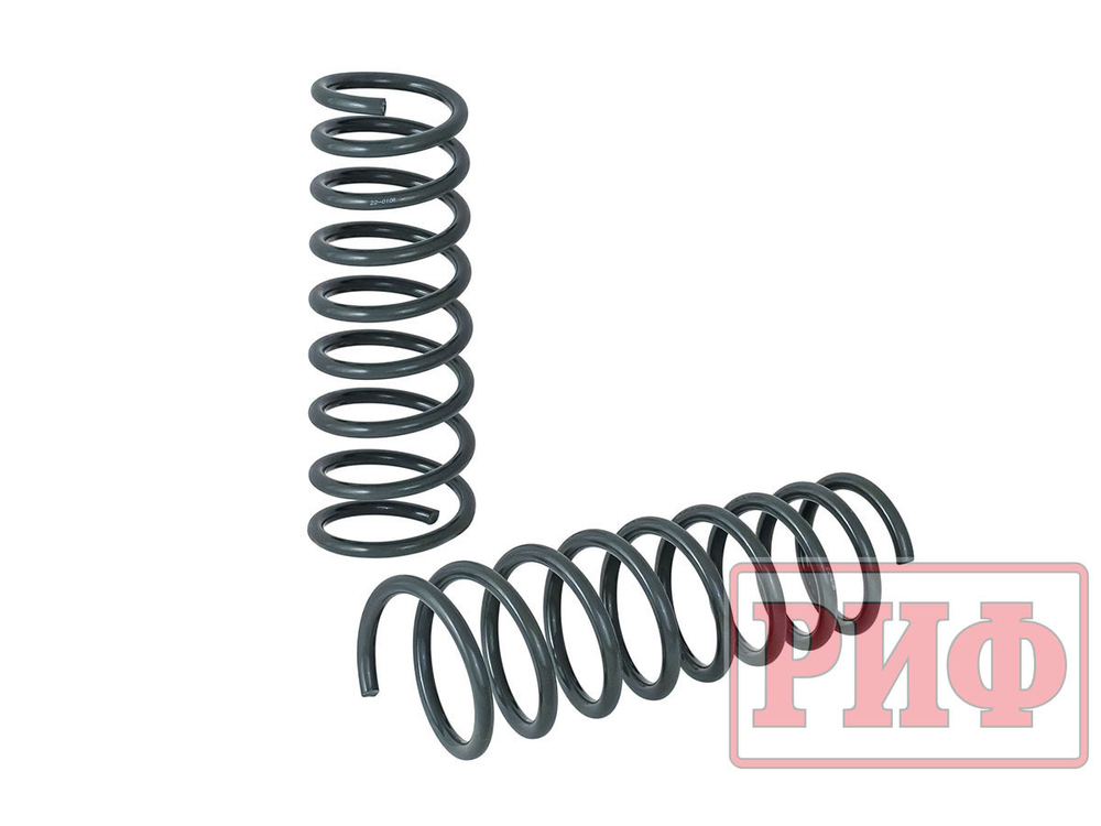 Пружины РИФ передние Renault Duster (2010-2022), Nissan Terrano III 2014+ лифт 40 мм +25 кг