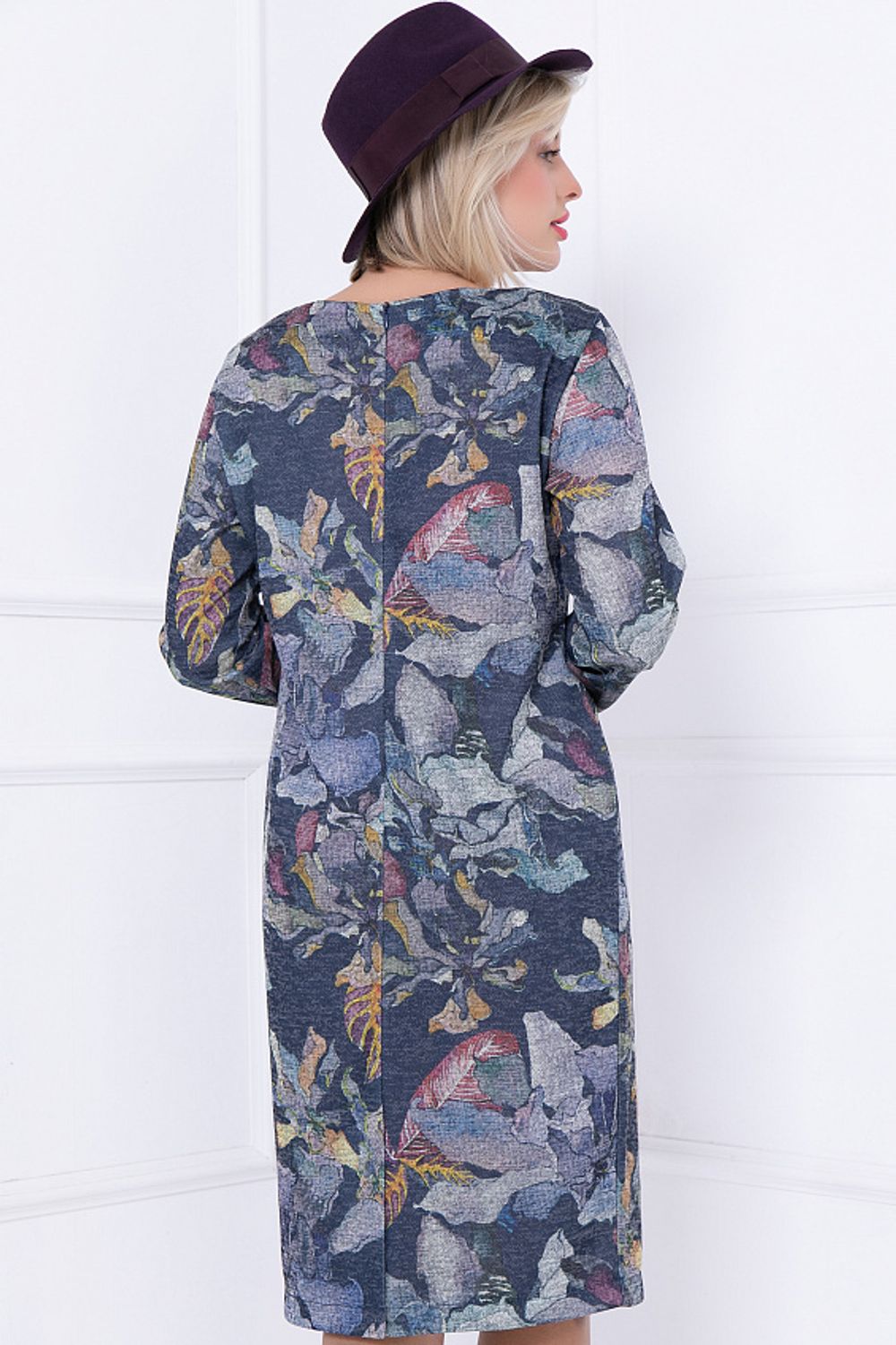 ПЛАТЬЕ САЛЕМИ (БЛУ ФЛОВЕРС) Bellovera (Акция)