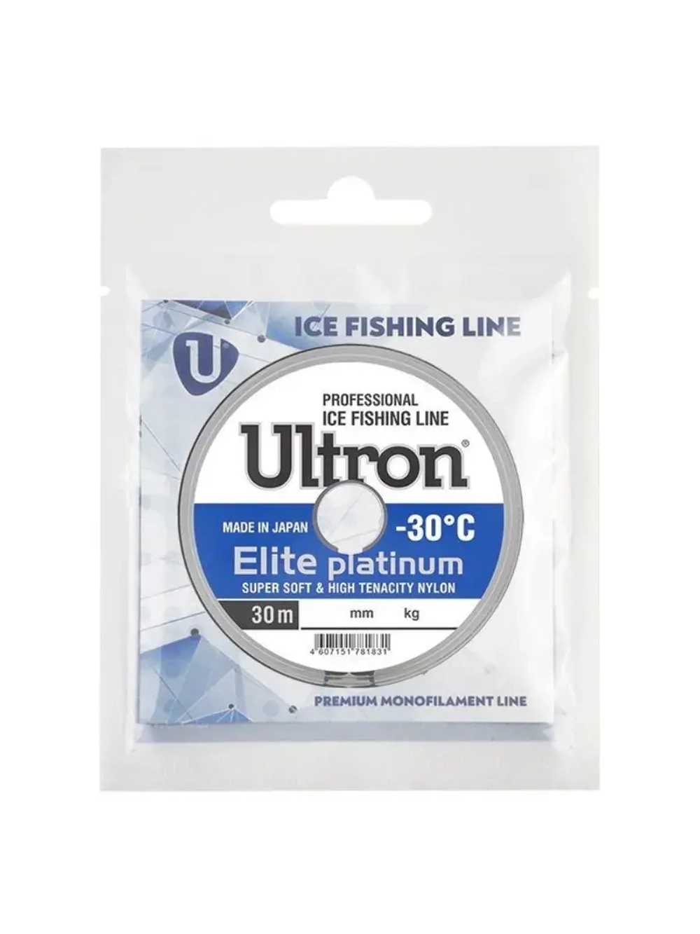 Монофильная леска рыболовная Elite Platinum 0,20 мм, 5,0 кг