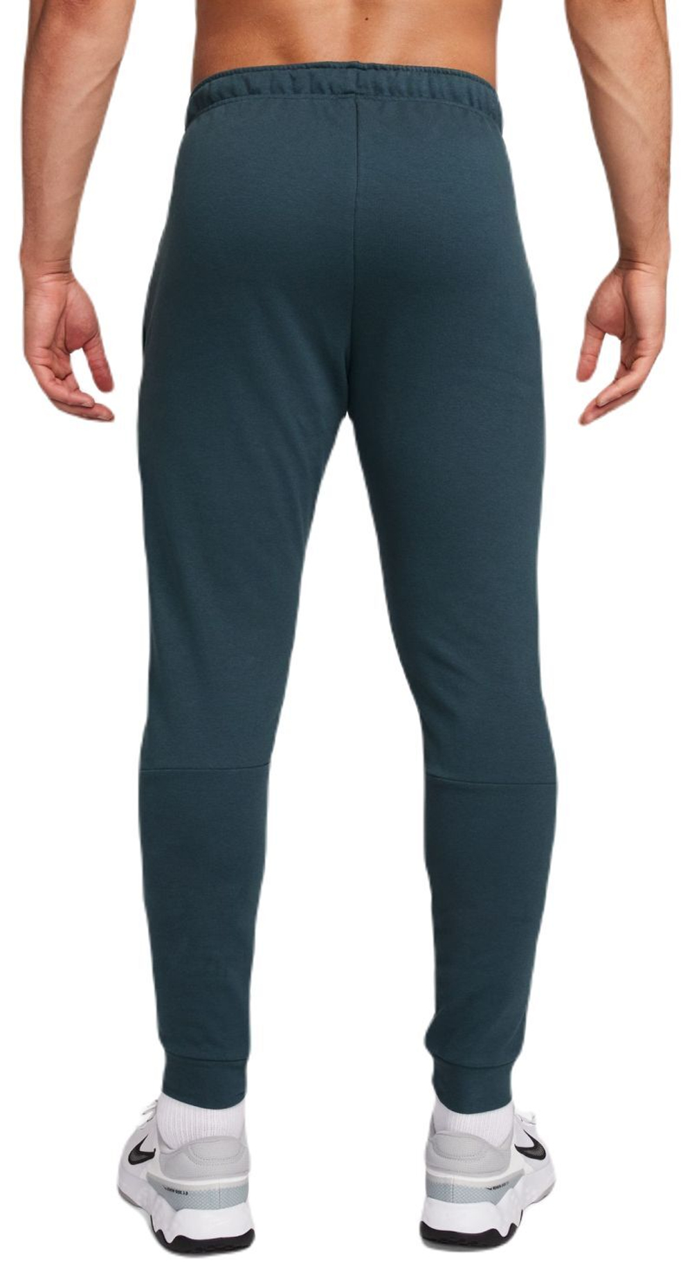 Мужские теннисные штаны Nike Dri-Fit Pant Taper - deep jungle/black