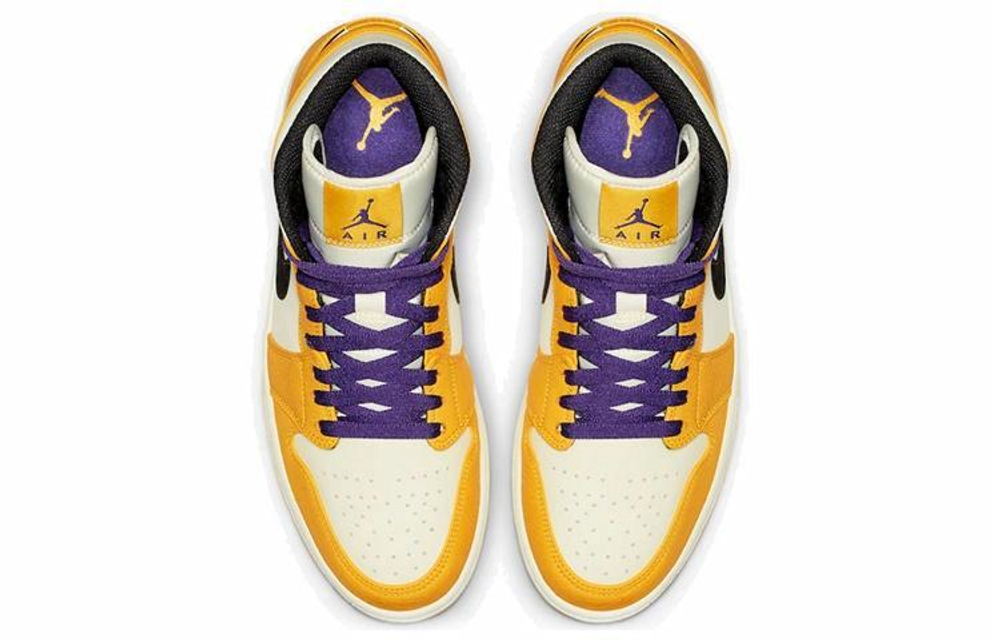 Кроссовки Jordan Air Jordan 1 Mid "Lakers"