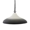 Светильник подвесной Sustainable, Ø44х19 см, черный/белый