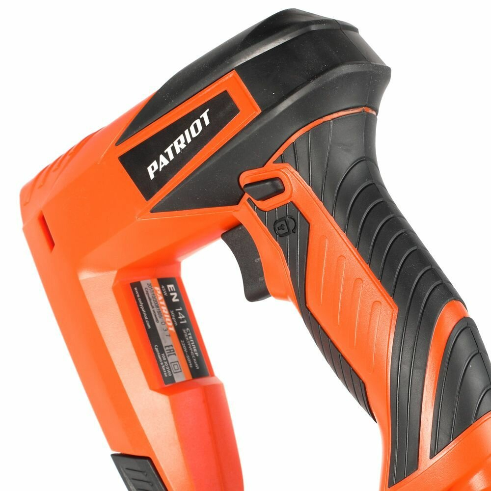 Степлер электрический PATRIOT EN 141, Скоба(д/ш/т) мм8-14/10,6/1,2, Т-образный гвоздь(д/ш/т)мм15/2/1,2