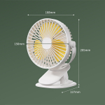 Вентилятор аккумуляторный NGY F002 на прищепке