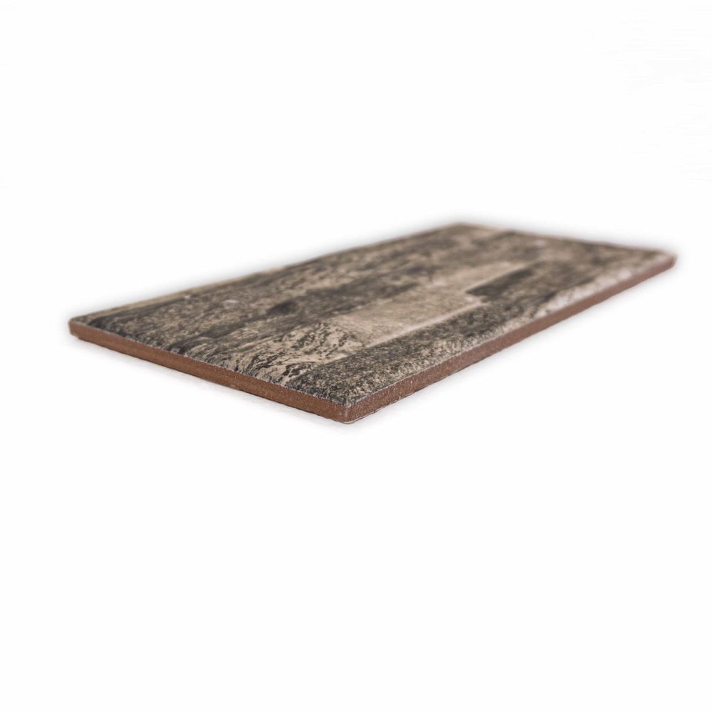 Beryoza Ceramica, Old Town Графит, 246x120x9 - клинкерная фасадная плитка