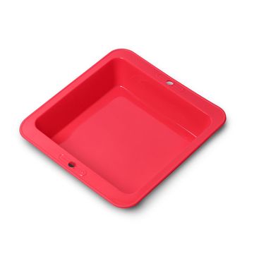 Форма силиконовая квадратная для выпечки 26,1х24,5х6 см. Kamille KM 7754