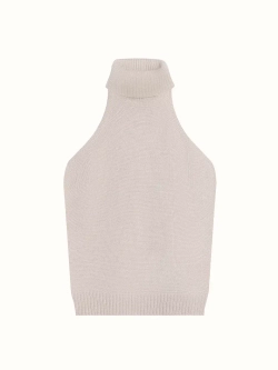 Топ с горлом Крем