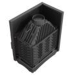 Каминная топка Kratki Oliwia/L/BS (угловое стекло слева) чугун