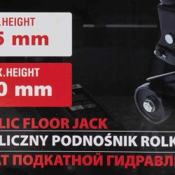 Домкрат подкатной гидравлический 2т (h min 135мм, h max 300мм) Forsage F-TA82008