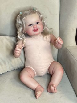 Кукла Реборн мягконабивная 60см в пакете (FA-511)