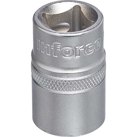 Головка торцевая шестигранная (17 мм; 1/2DR) Inforce 11-01-480