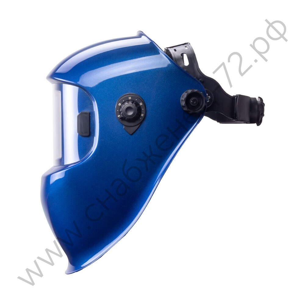 Маска сварщика КОРУНД-5 синяя без коробки (ф-р 2100V, пр-во FoxWeld)