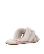 SCUFFITA SLIPPERS - grey/violet