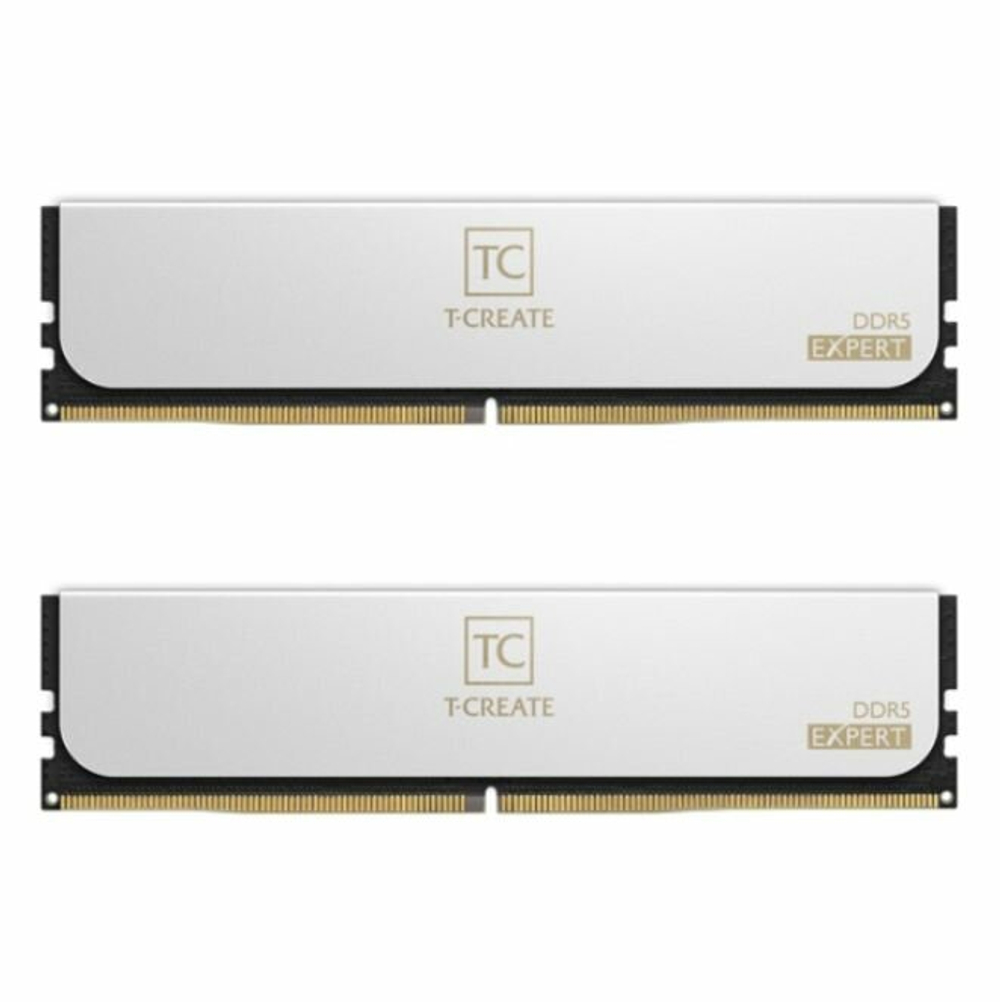 Оперативная память TEAMGROUP T‑Create Expert DDR5‑6400 — комплекты 32/64/128 ГБ (черная/белая)