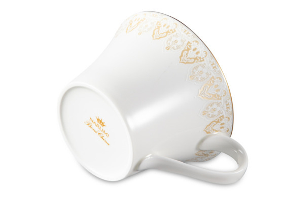 Чайная пара 270мл Narumi Аврора Шампань