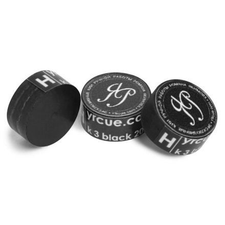Наклейка для кия Р. Якимова Hk 3 Black ø13,5мм Hard в индивидуальной упаковке  1шт.