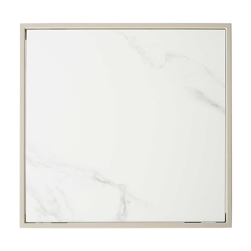 Столик приставной Bergenson Bjorn Mayen, 38х38 см, бежевый