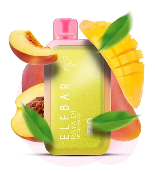ELF BAR RAYA D1 - Peach Mango (5% nic)