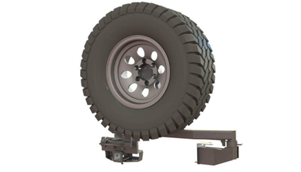 Калитка в штатный бампер Toyota Land Cruiser 200