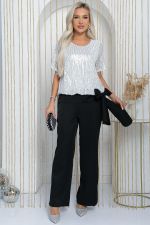 Костюм Первое впечатление (серебро) К11834 LT Collection