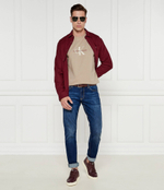 Футболка DISTRESSED CALVIN KLEIN JEANS - бежевый(J30J326863)