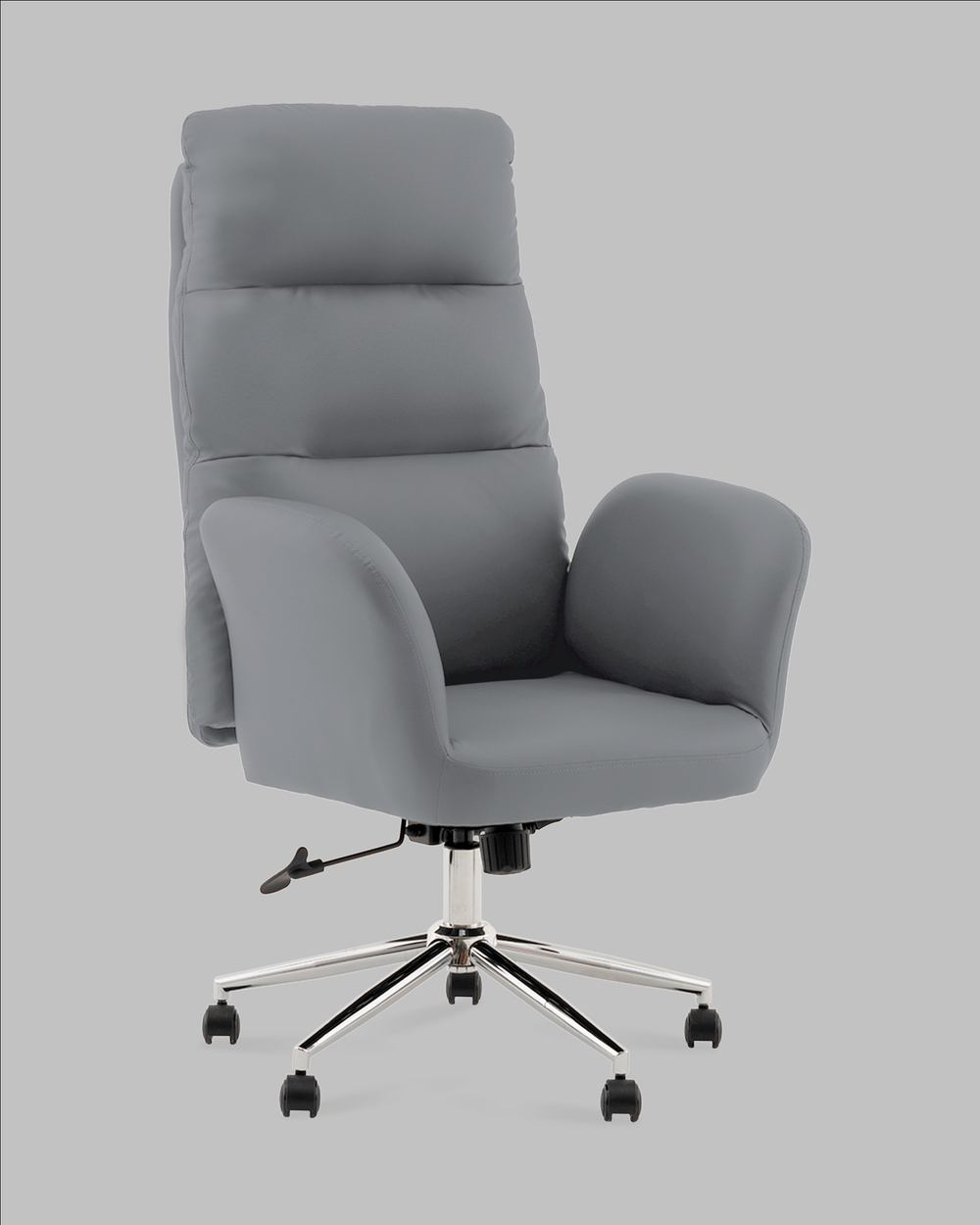 Кресло руководителя TopChairs Solid серый