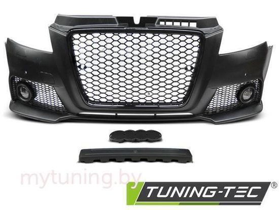 Бампер передний RS STYLE BLACK для Audi A3 8P