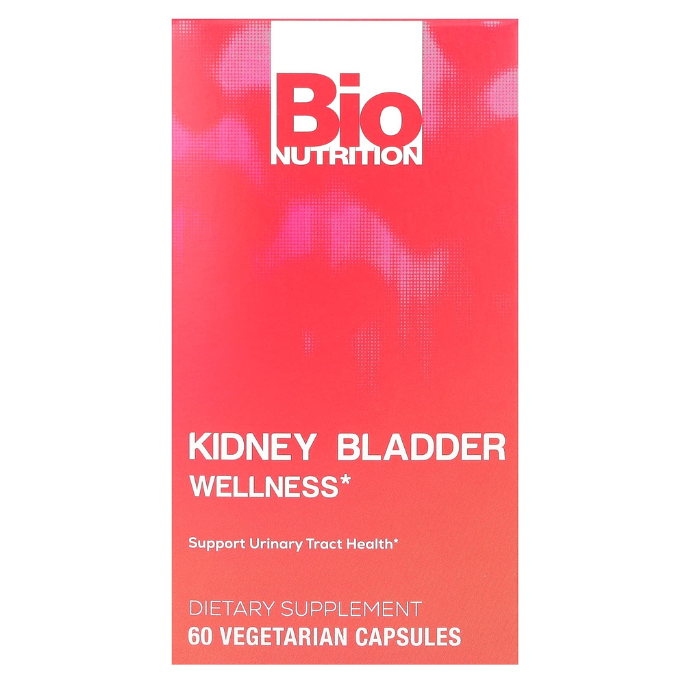 Bio Nutrition, Kidney Bladder Wellness, 60 вегетарианских капсул
