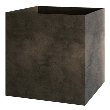 Кашпо CUBE BREZENT GREY 100 x 100 x 100