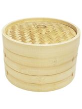 Пароварка бамбуковая Real Tang Steamer 2 яруса 21 см