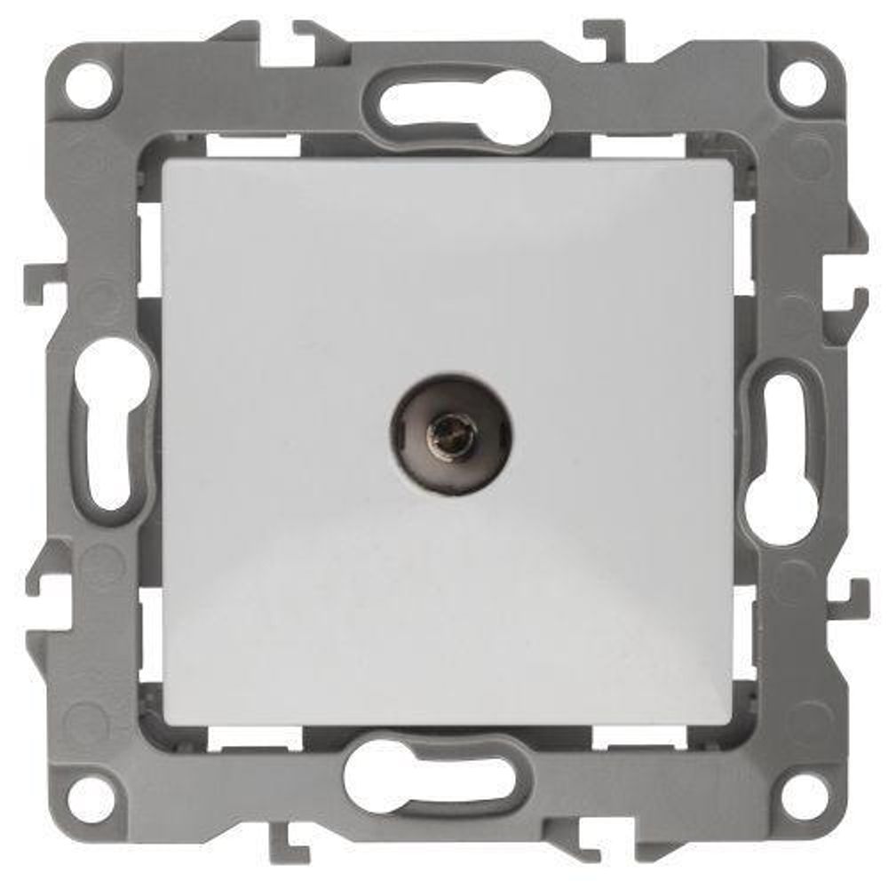 Розетка телевизионная проходная TV Эра12 12-3102-01 IP20 бел. Эра Б0027431 Розетка телевизионная проходная TV Эра12 12-3102-01 IP20 бел. Эра Б0027431