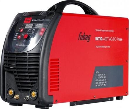 Аппарат аргонно-дуговой сварки FUBAG INTIG 400 T W AC/DC PULSE + горелка fb tig 18 5p 4m + модуль 31456.1