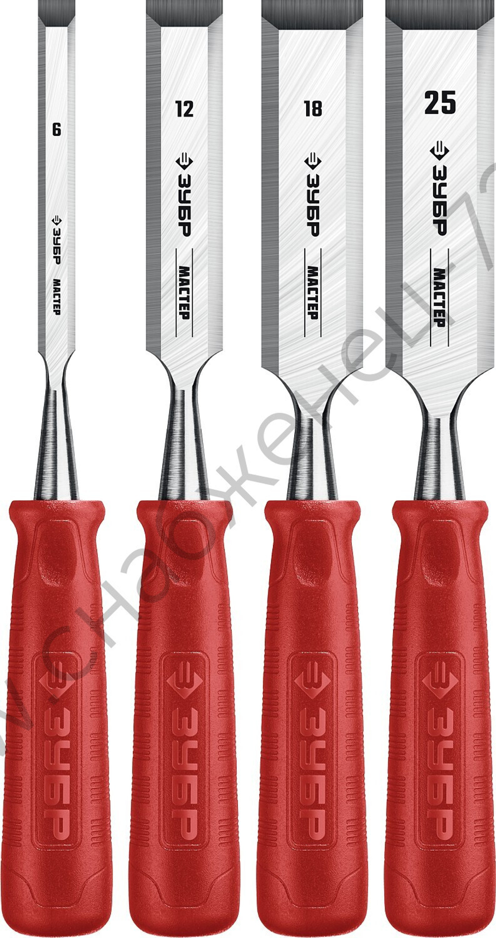 ЗУБР 4 шт, Набор стамесок (18094-H4)