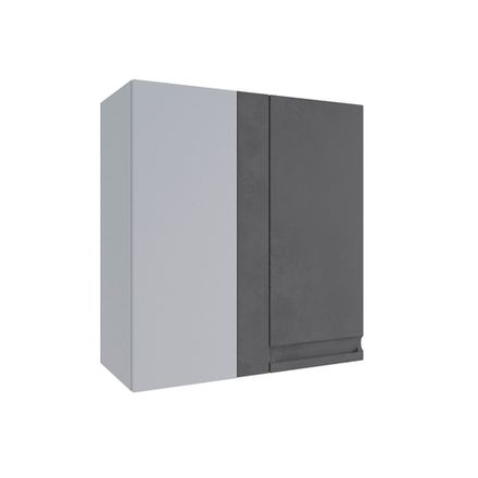 Кухня Модуль ПУ 650 Скала Бетон темный (левый)