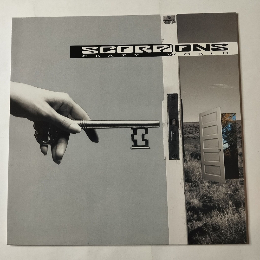 Винтажная виниловая пластинка LP Scorpions Crazy World (Holland 1990) Wind Of Change