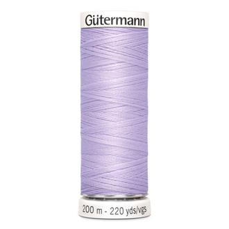 Нить Sew-All 200 м, Gutermann, 442 бело-лавандовый