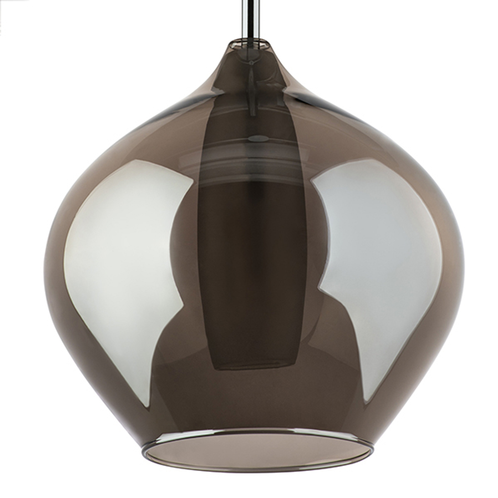 803057 Подвес PENTOLA 3х25W G9 ХРОМ/ДЫМЧАТЫЙ