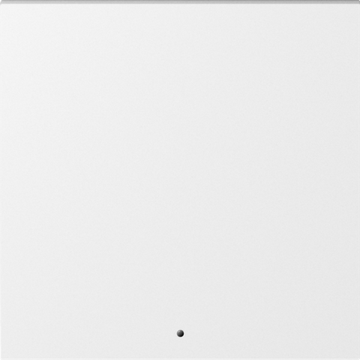 Клавиша 1-я с подсветкой,  матовый белый,  серия A07