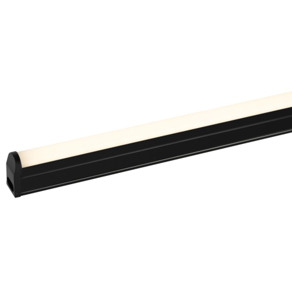 Линейный светодиодный светильник ЭРА LLED-01-04W-4000-B 4Вт 4000K L314мм с выключателем черный | Бытовые светодиодные линейные светильники