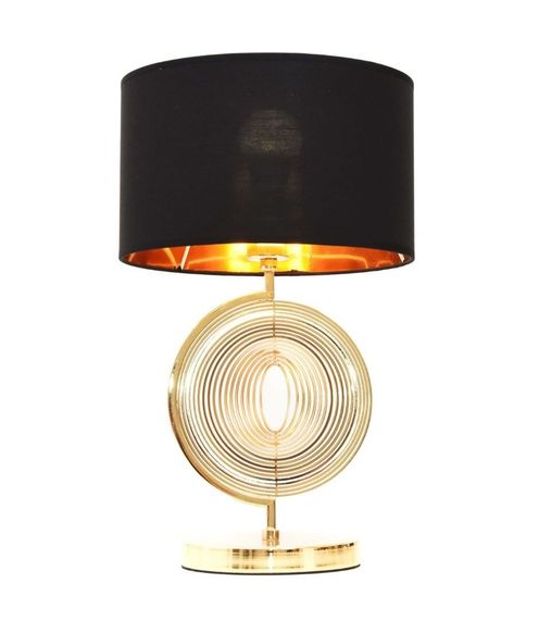 Настольная лампа Lumina Deco Fabi LDT 5532 F.GD+BK