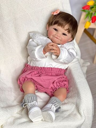 Кукла Реборн мягконабивная 60см (FA-966)