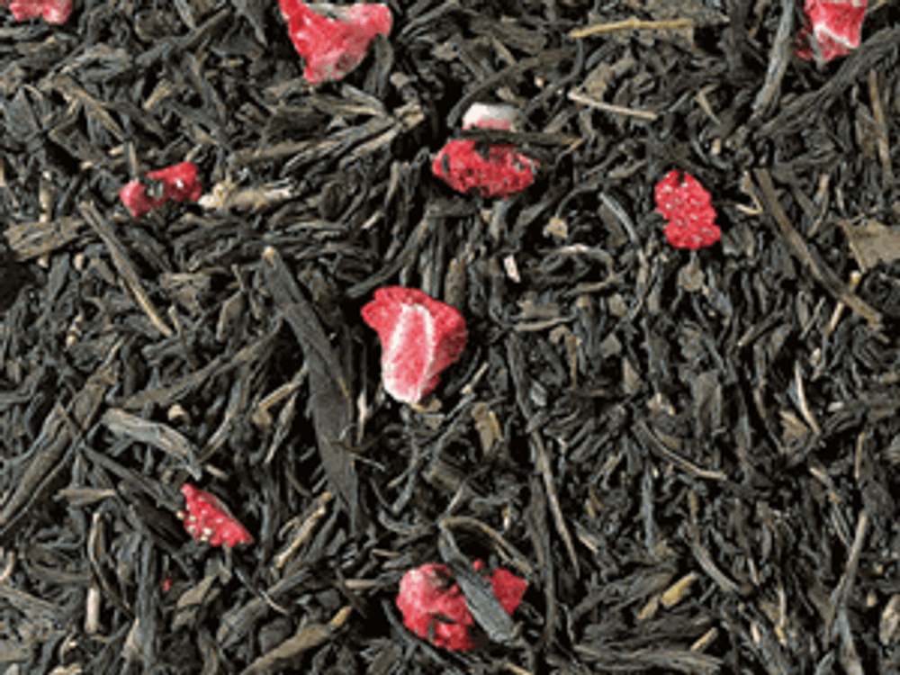 Зеленый чай китайская Сенча (земляника)