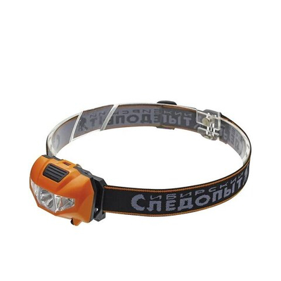 Фонарь налобный "Сибирский Следопыт-Кварк", 1 COB + 2 LED, 3хААА