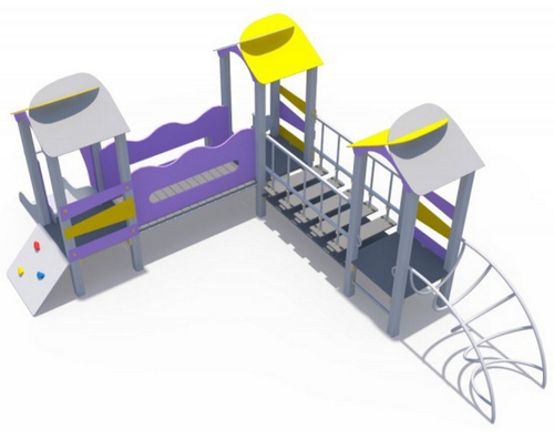 Игровой комплекс Зефир металлический скат Н-620 ДИО 10211