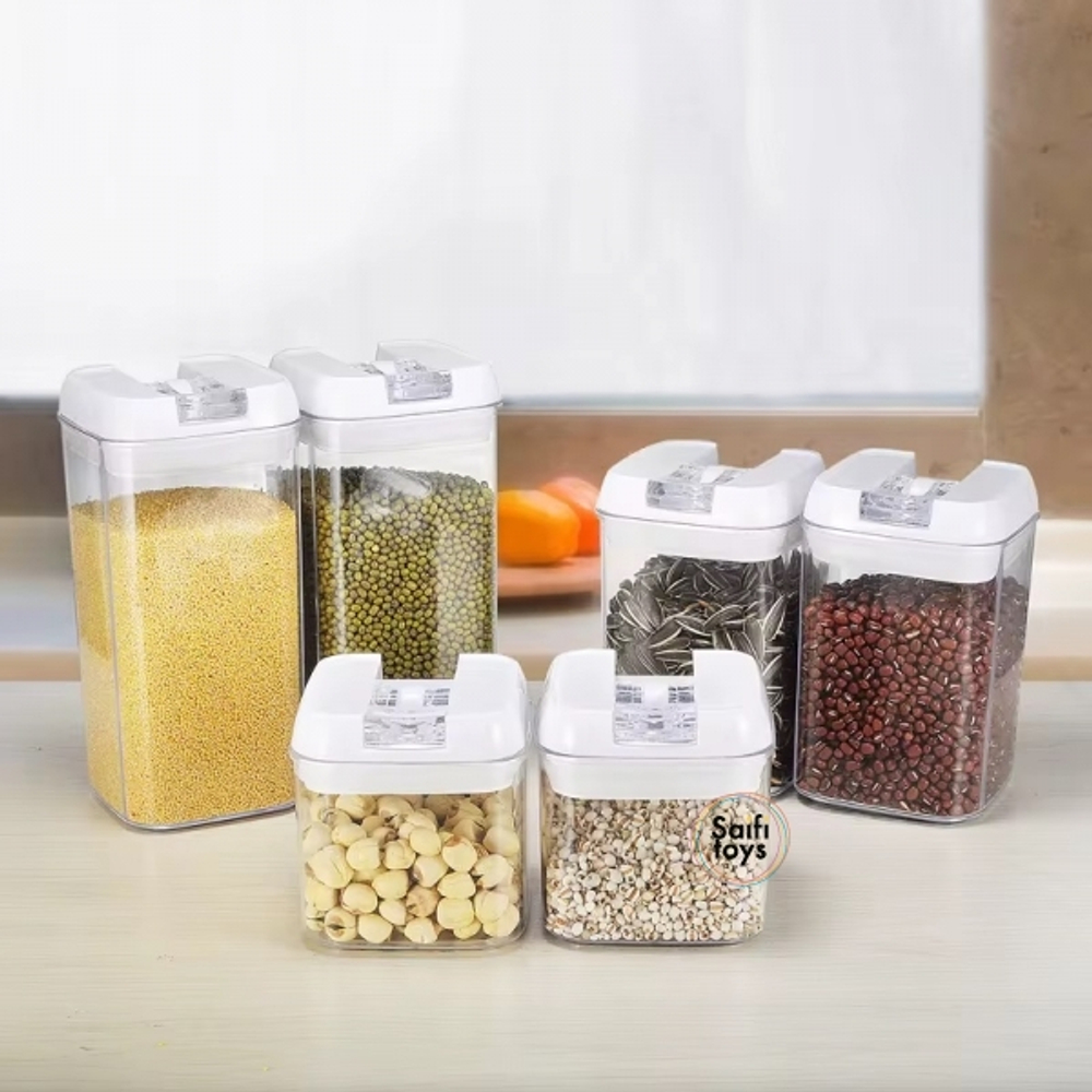 Набор банок для сыпучих продуктов 464-7PC