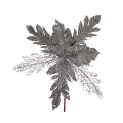 GAEM Цветок искусственный "Пуансеттия", L28 W28 H33 см, 2в.